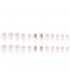 NA092 -  Autumn Lotus Root Nails